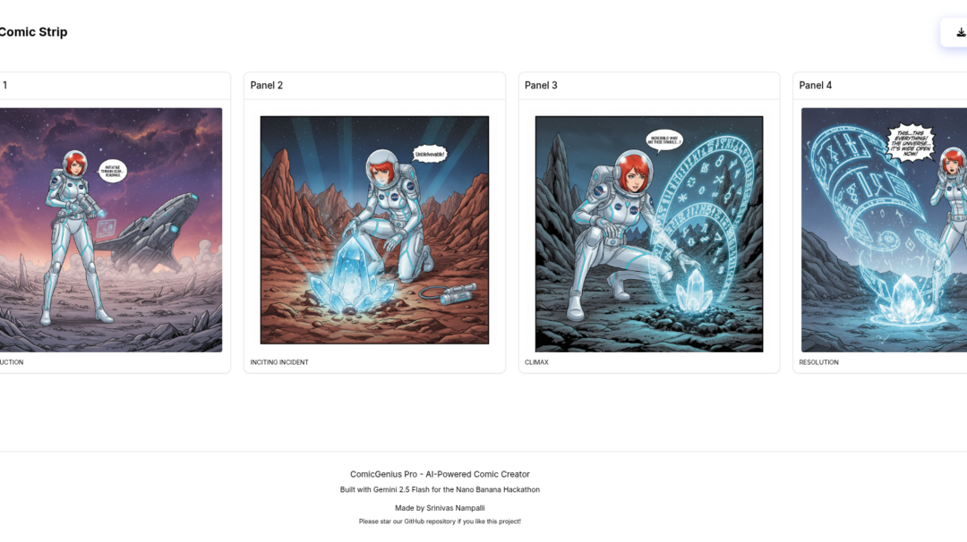 ComicGenius Pro — AI-Powered Comic Creator